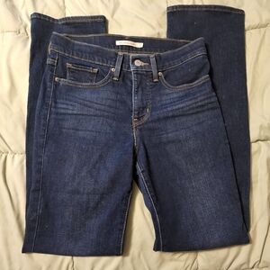 Levi's Indigo Straight Leg Jeans
